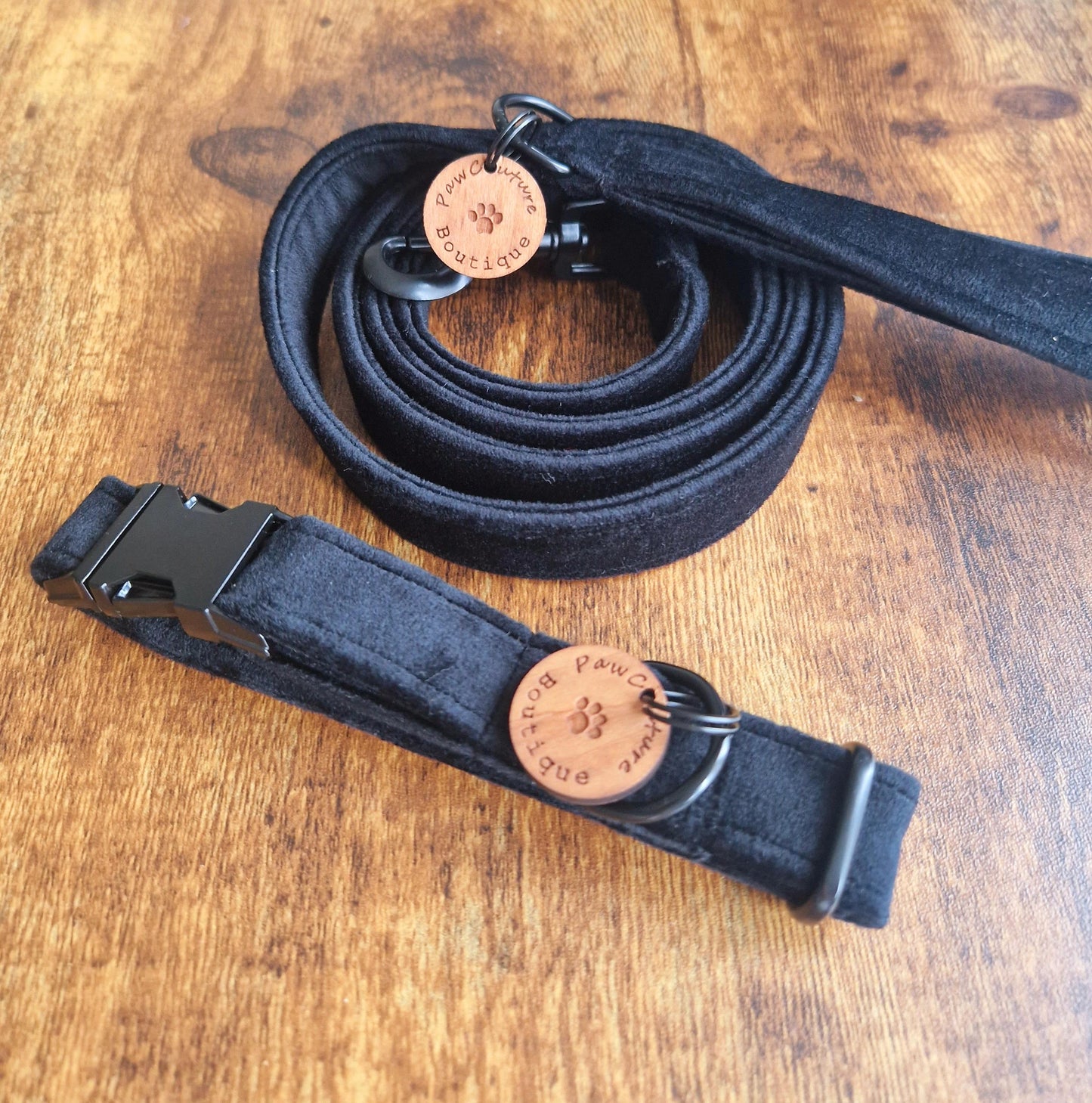 Velvet Ebony Dog Lead