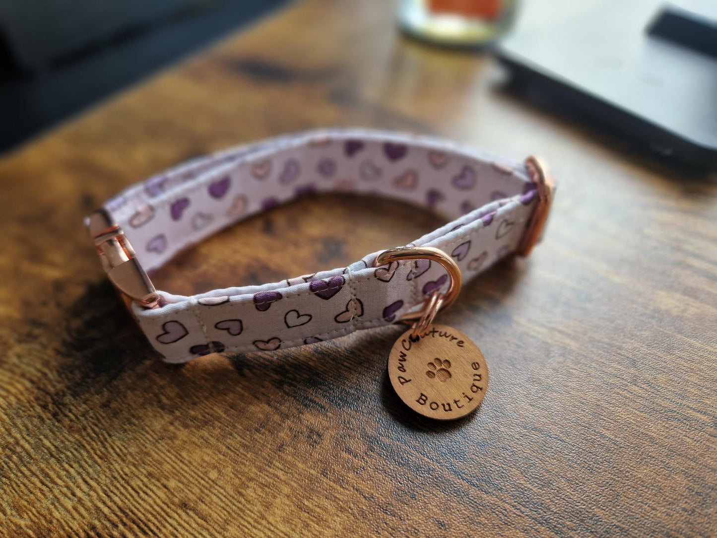 Love Lavender Dog Collar