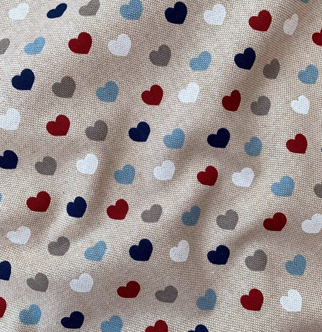 Love on Linen Dog Lead