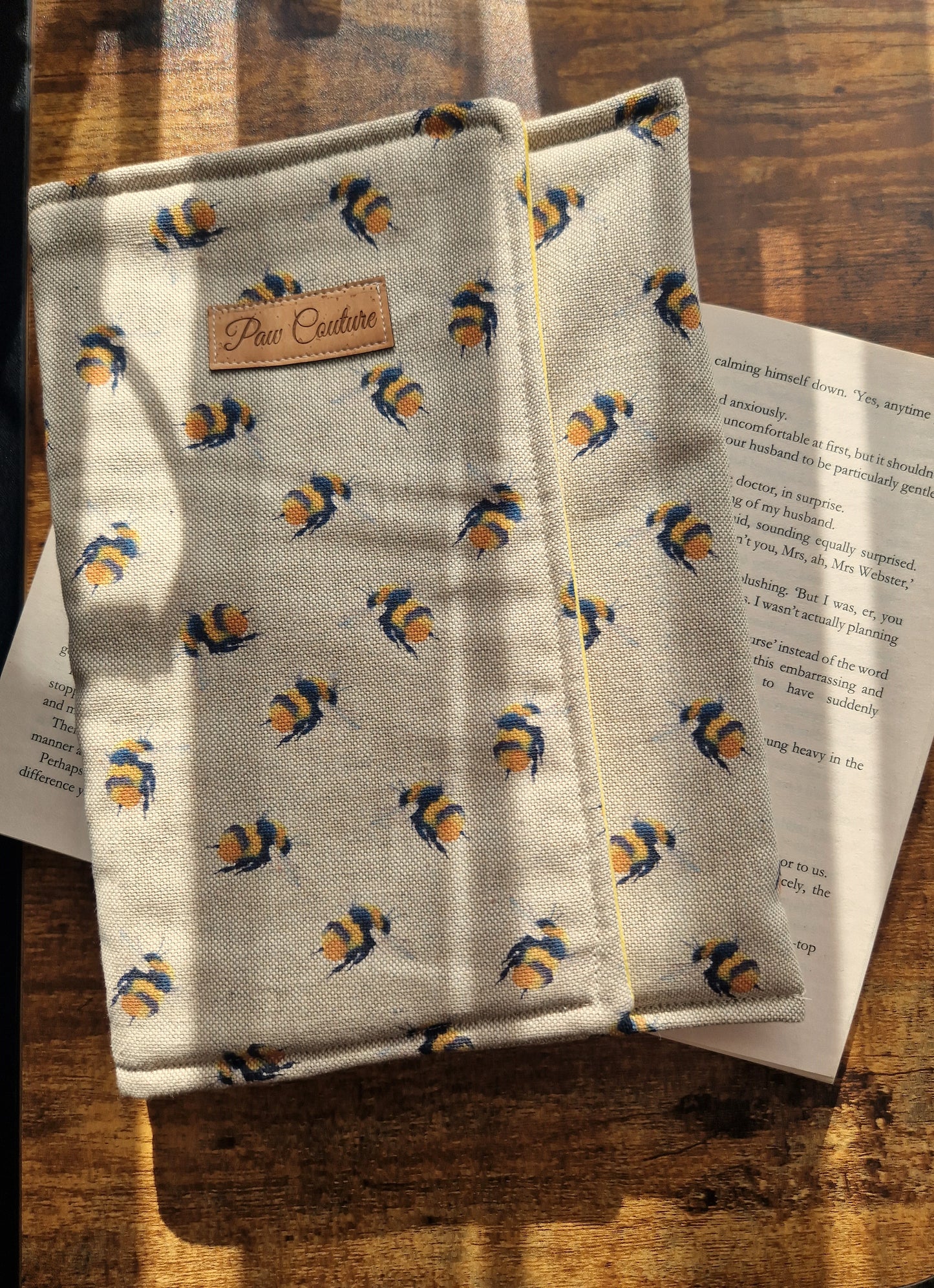 Bee Happy Honeydew Book Clutch