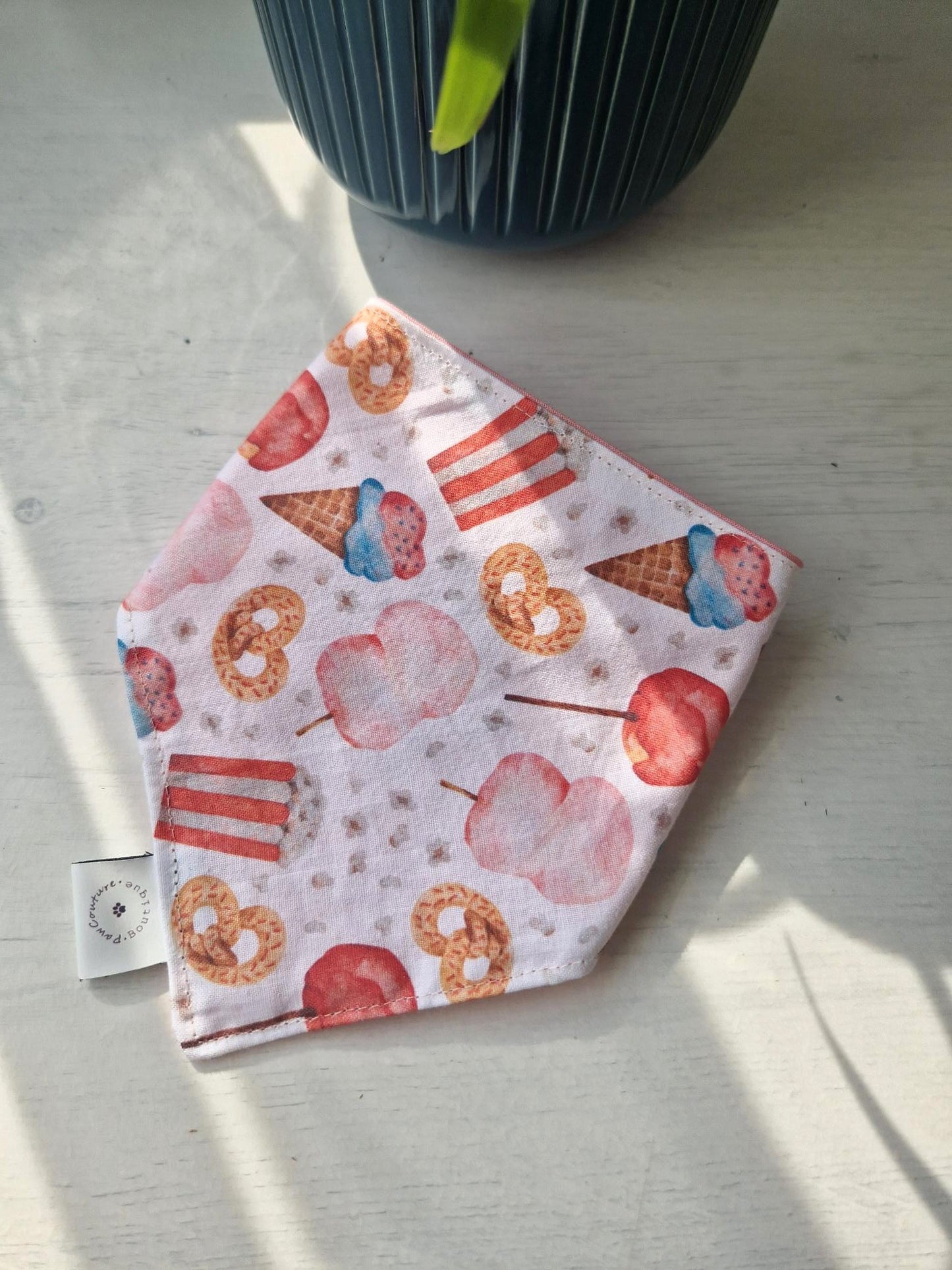 Pink Sun's out Tongue's out Bandana