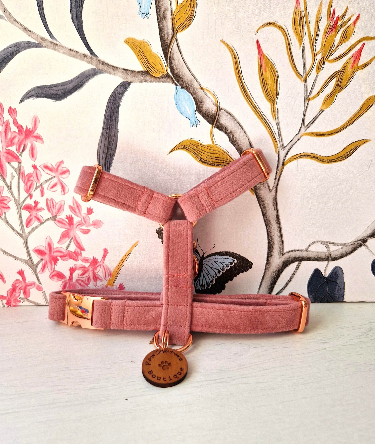 Velvet English Rose Harness