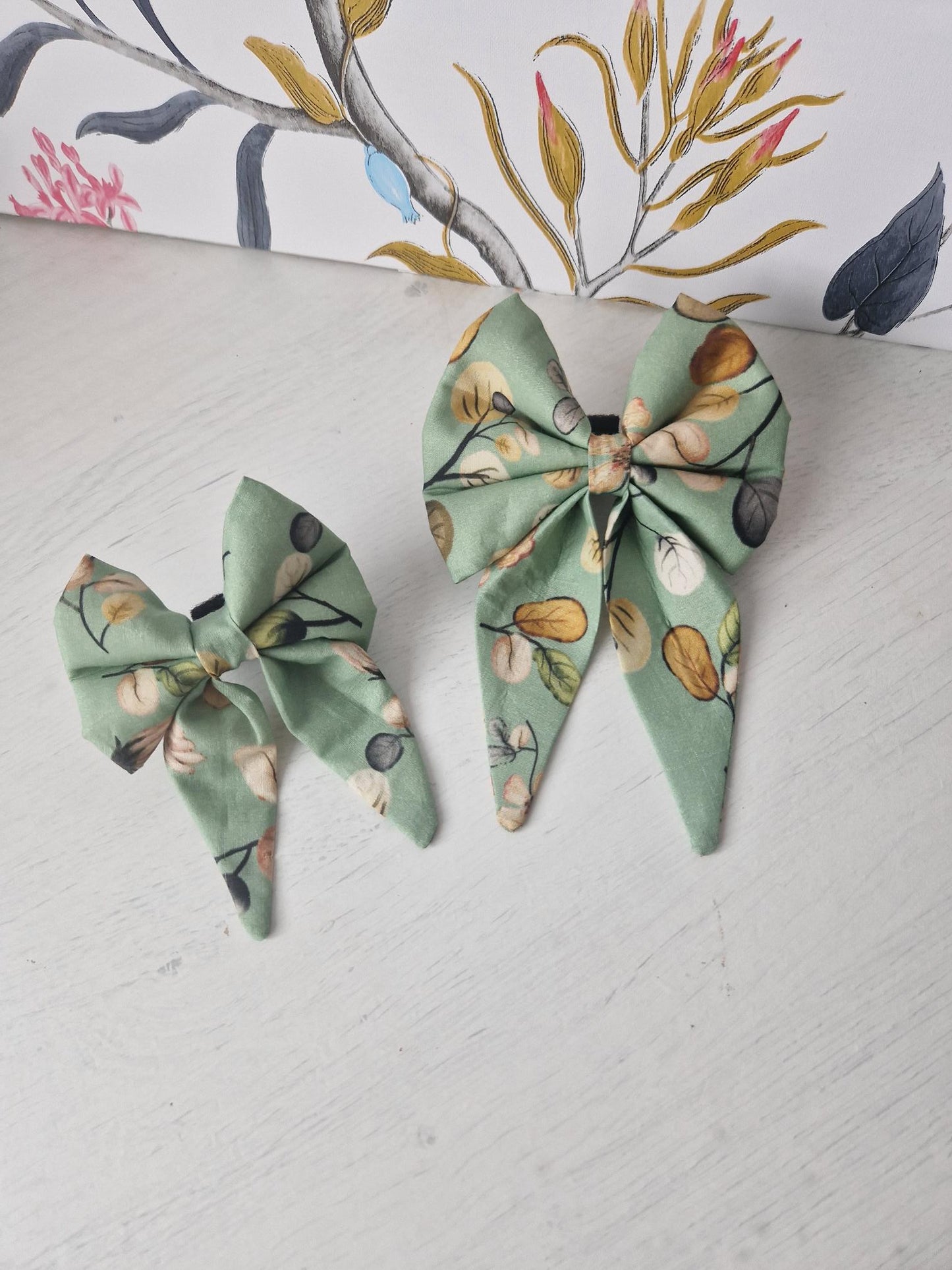 Sage Fleur Sailor Bow