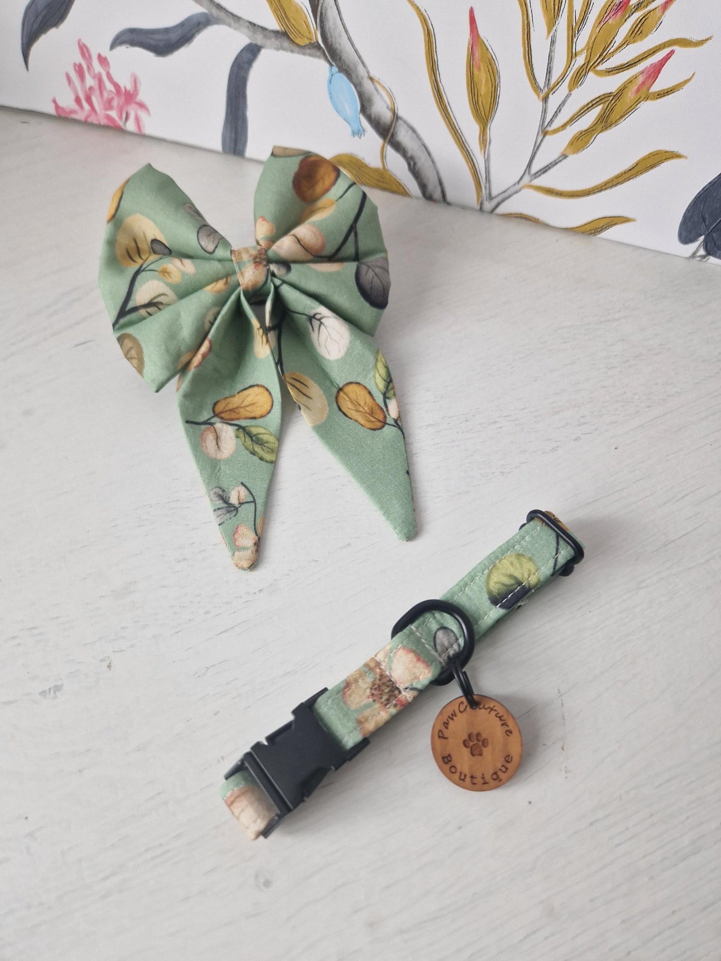 Sage Fleur Sailor Bow