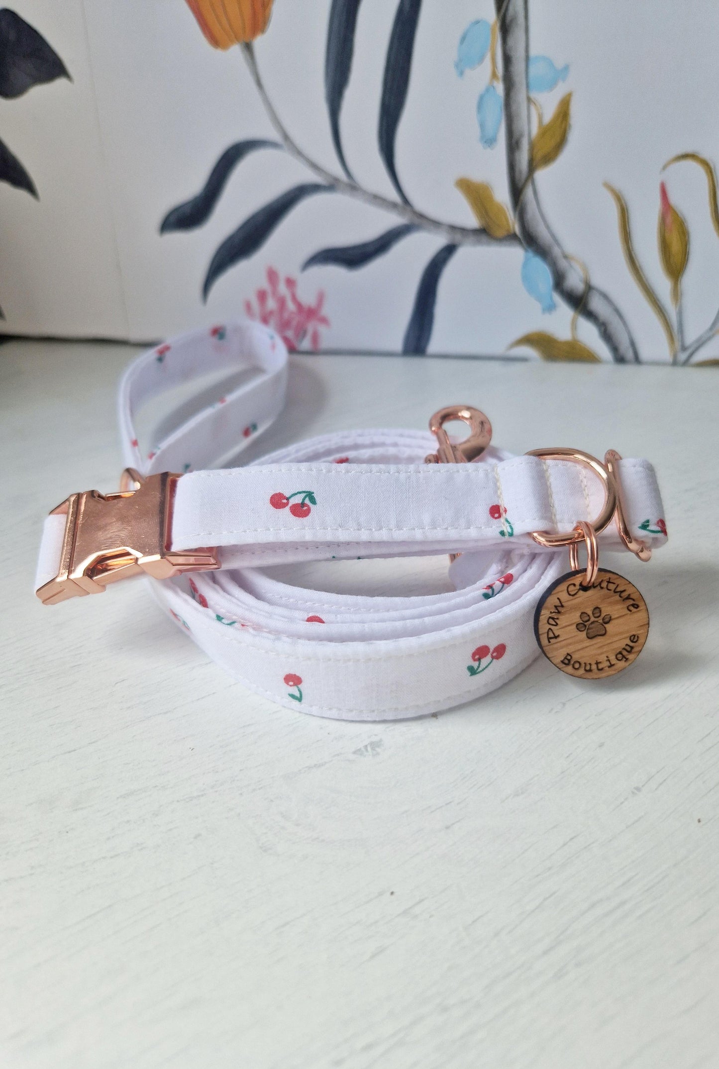 Cherries Dog Collar