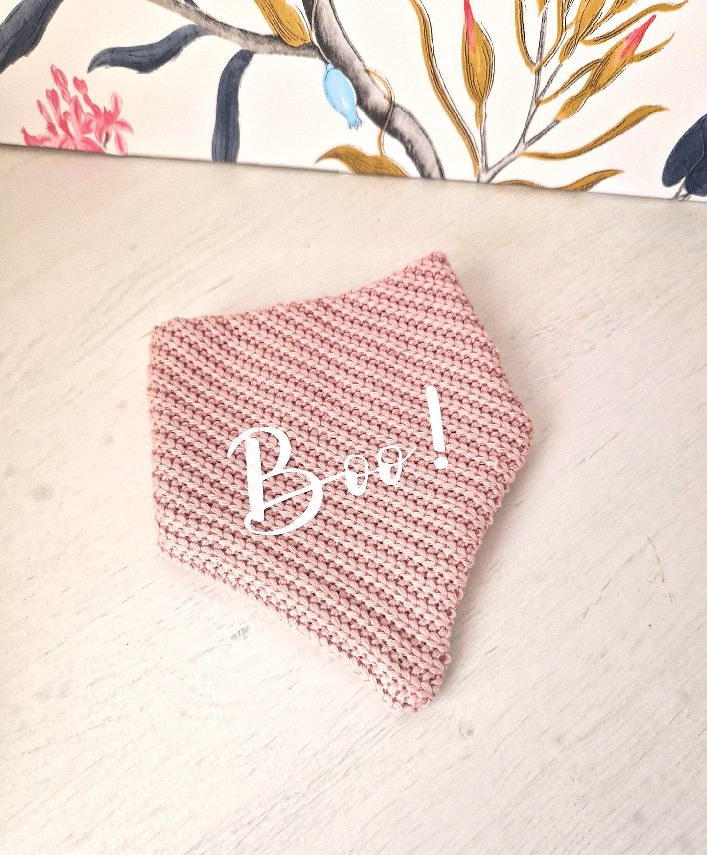 Dhalia Pink Boo Reversible Bandana
