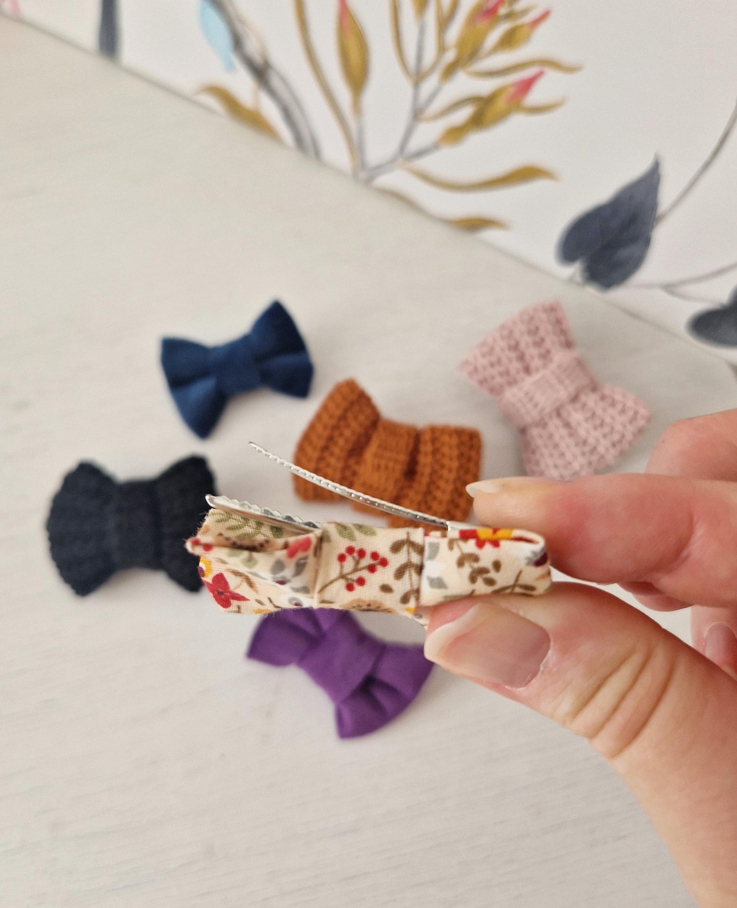 Mini Wild Bloom Hair Bow