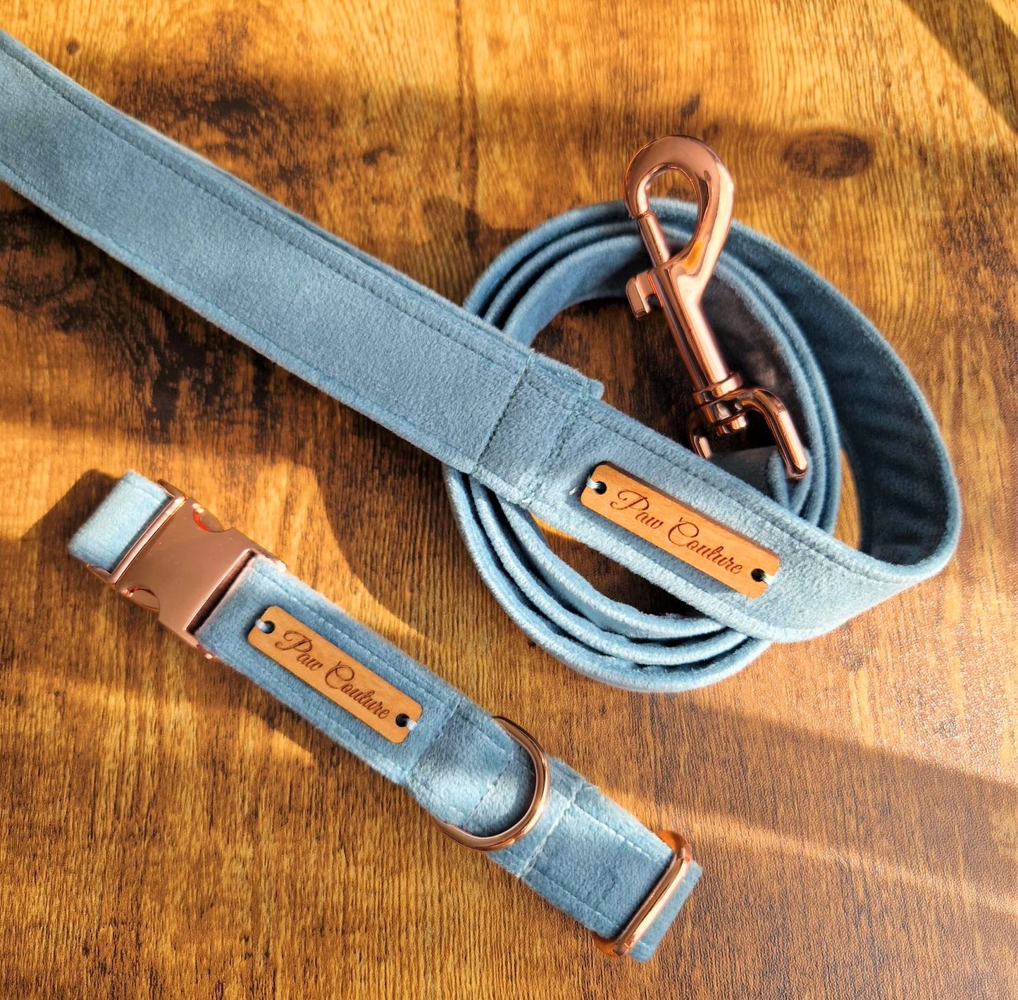 Velvet Duck Egg Dog Lead