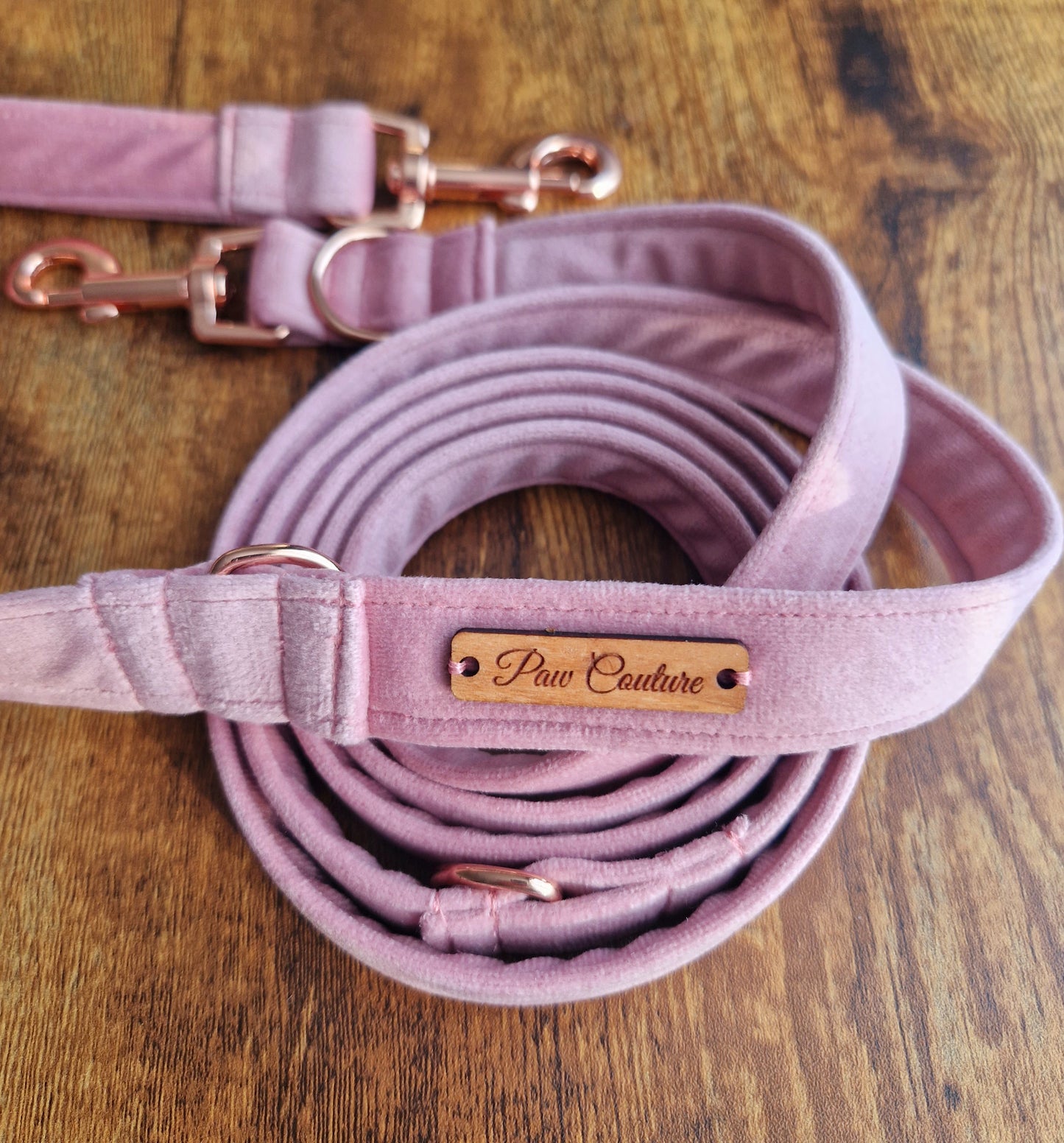 Velvet English Rose Double Ended Clip Lead