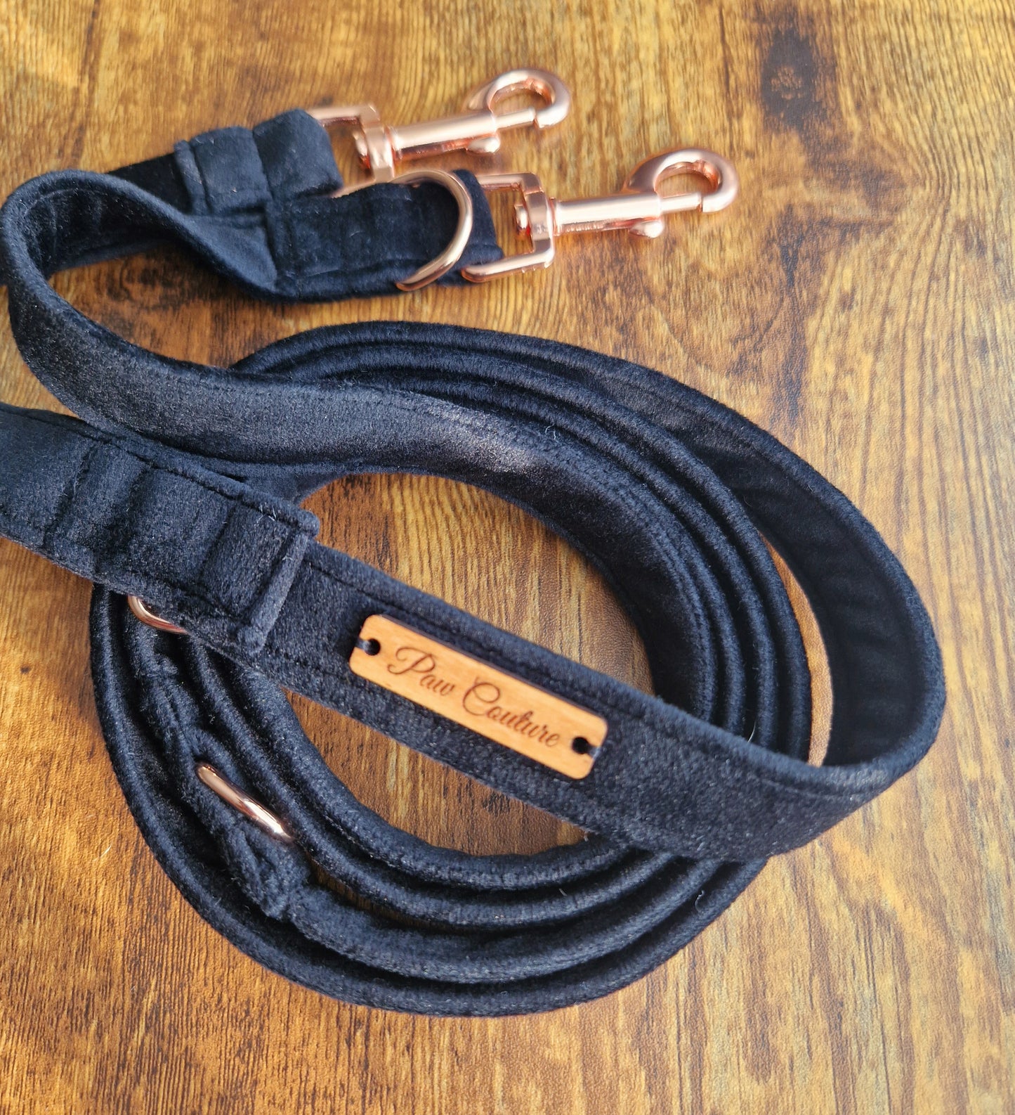 Velvet Ebony Double Ended Clip Lead