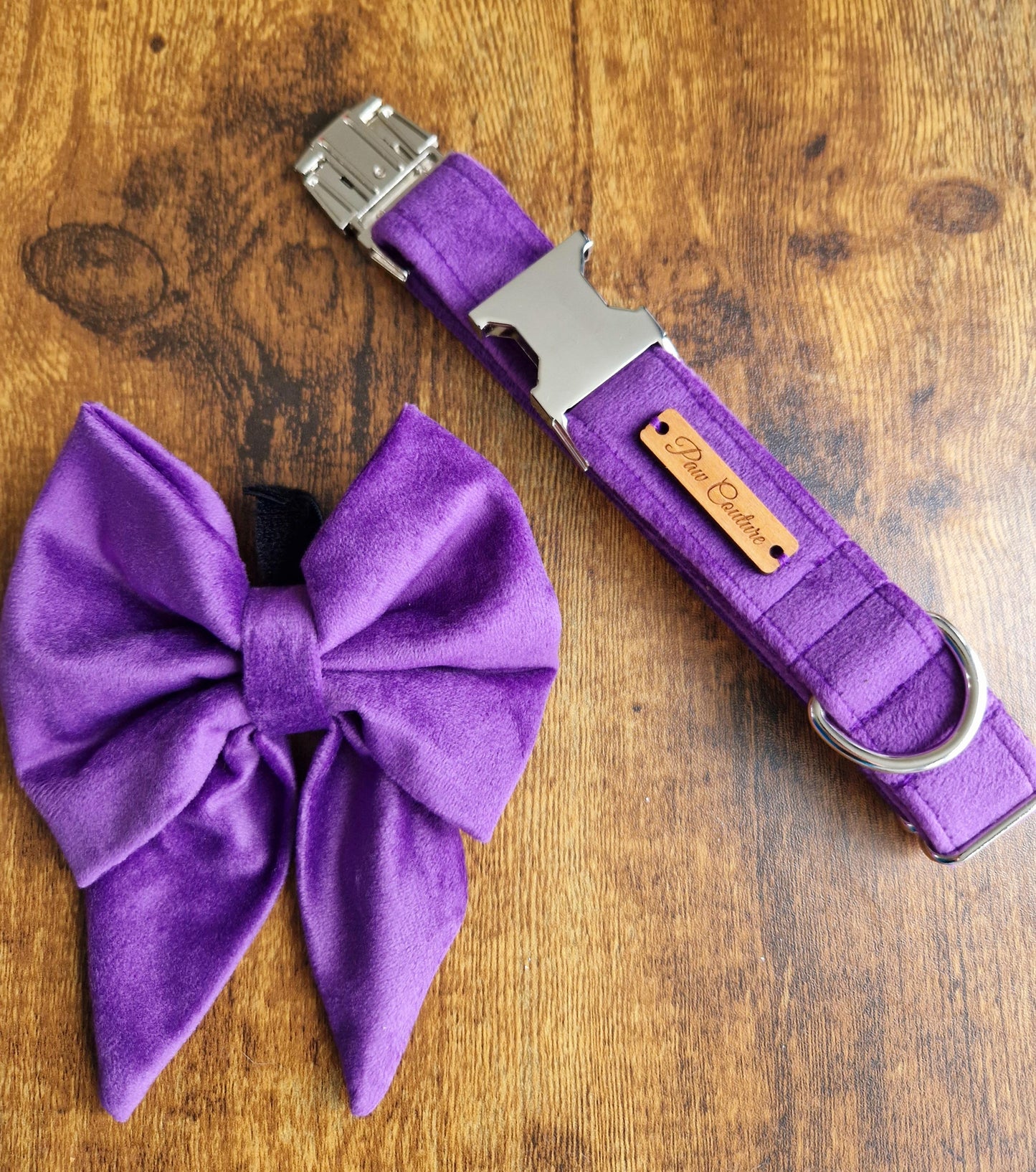 Velvet Wisteria Sailor Bow