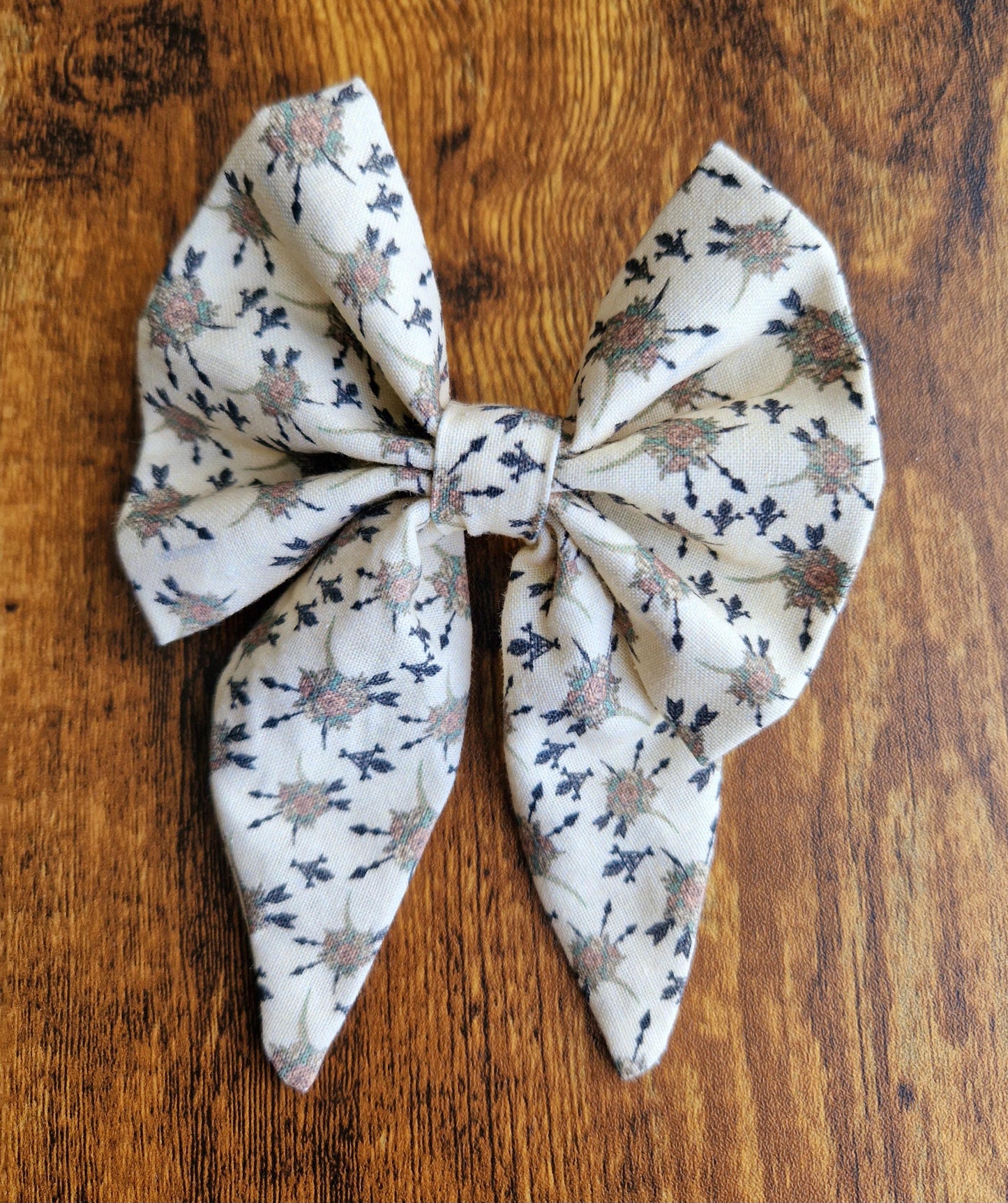 Boho Bark Sailor Bow